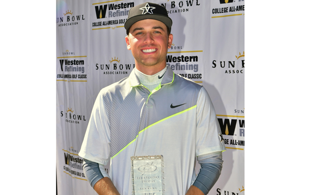 Vanderbilt’s Zack Jaworski Takes Home 2015 Sun Bowl Western Refining College All-America Golf Classic Title